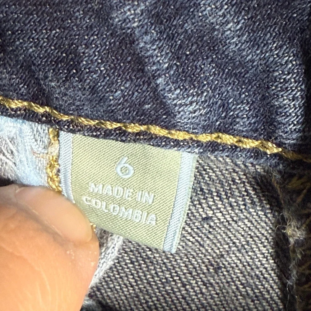 Michael Kors Jeans Womens 6 Blue Denim‎ Skinny Medium Wash Classic Emblem Low